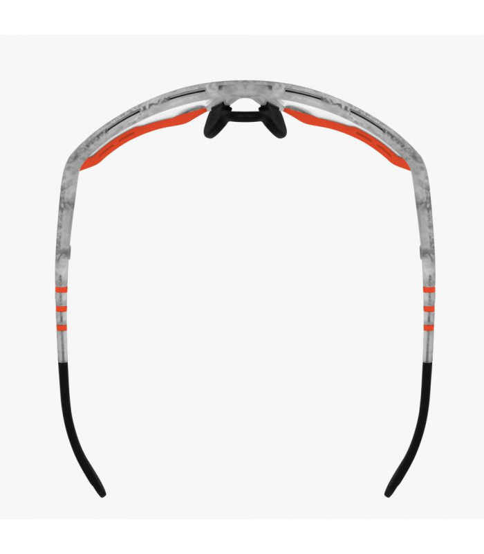 SCICON AEROTECH FROZEN WHITE SUNGLASSES (PHOTOCHROMIC RED LENS)
