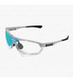 SCICON AEROTECH FROZEN WHITE SUNGLASSES (PHOTOCHROMIC BLUE LENS)