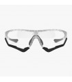 SCICON AEROTECH FROZEN WHITE SUNGLASSES (PHOTOCHROMIC RED LENS)