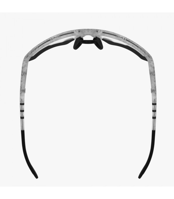 SCICON AEROTECH FROZEN WHITE SUNGLASSES (PHOTOCHROMIC RED LENS)