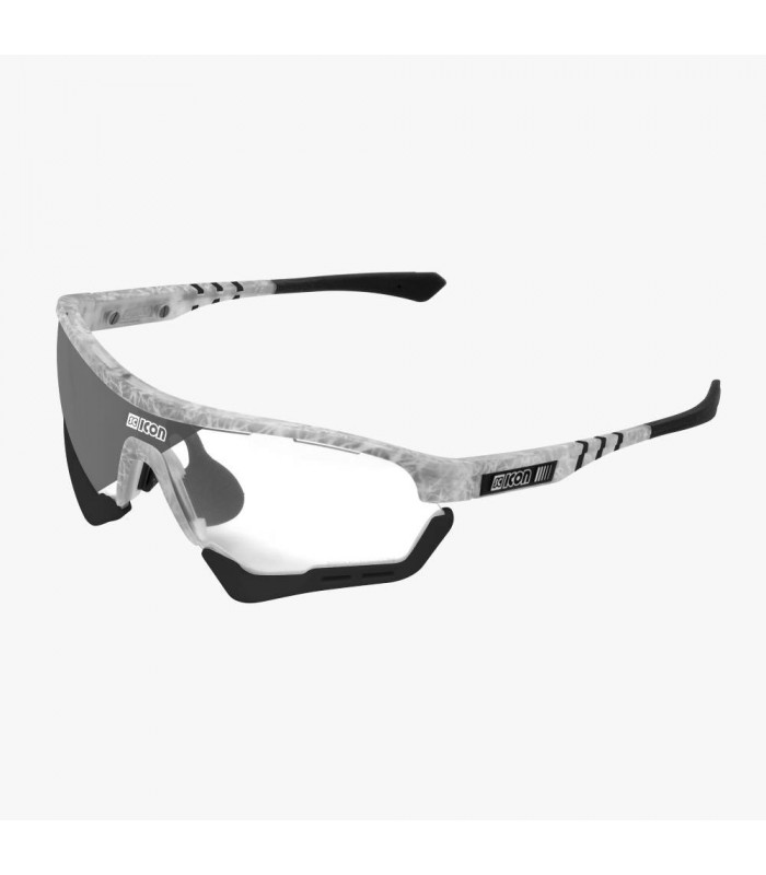 GAFAS SCICON AEROTECH FROZEN (LENTE FOTOCROMÁTICA PLATA ESPEJO)