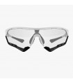 SCICON AEROTECH WHITE GLOSS SUNGLASSES (PHOTOCHROMIC BRONZE LENS)