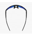 SCICON AEROTECH XL BLACK GLOSS SUNGLASSES (PHOTOCHROMIC BLUE LENS)