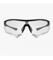 SCICON AEROTECH XL BLACK GLOSS SUNGLASSES (PHOTOCHROMIC BLUE LENS)