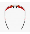 SCICON AEROTECH XL WHITE GLOSS SUNGLASSES (PHOTOCHROMIC RED LENS)