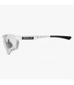 SCICON AEROTECH XL WHITE GLOSS SUNGLASSES (PHOTOCHROMIC BLUE LENS)