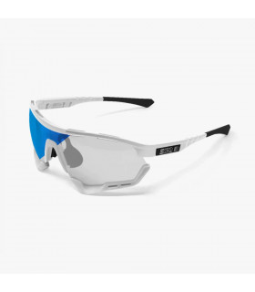 GAFAS SCICON AEROTECH XL BLANCO BRILLANTE (LENTE FOTOCROMÁTICA AZUL)