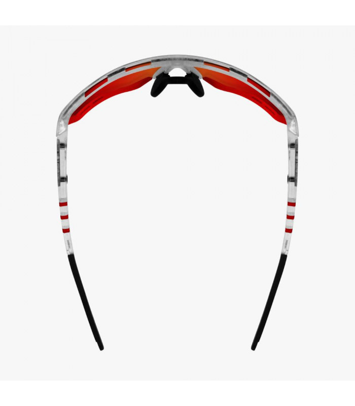 SCICON AEROTECH XL FROZEN MATT SUNGLASSES (PHOTOCHROMIC RED LENS)