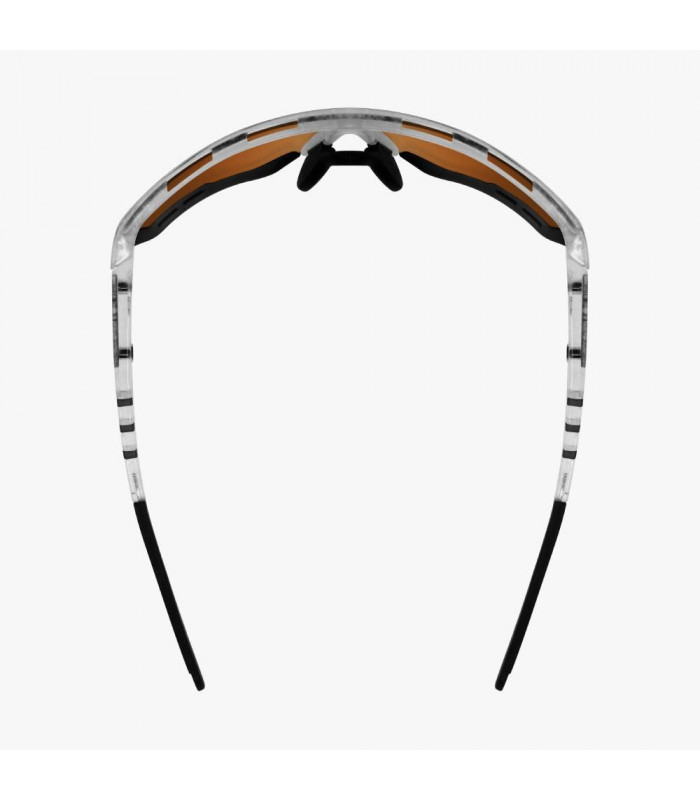 SCICON AEROTECH XL FROZEN WHITE SUNGLASSES (PHOTOCHROMIC RED LENS)