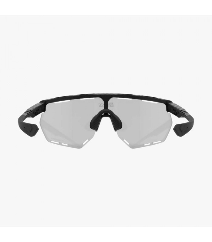 SCICON AEROWING CARBON MATT SUNGLASSES (PHOTOCHROMIC SILVER MIRROR LENS)