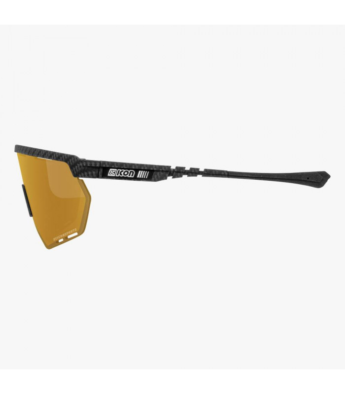 GAFAS SCICON AEROWING CARBON MATT (LENTE MULTIESPEJO BRONCE)