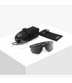 GAFAS SCICON AEROWING CARBON MATT (LENTE MULTIESPEJO PLATA)