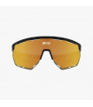 GAFAS SCICON AEROWING NEGRO BRILLANTE (LENTE MULTIESPEJO BRONCE)