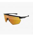 GAFAS SCICON AEROWING NEGRO BRILLANTE (LENTE MULTIESPEJO BRONCE)