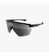 SCICON AEROWING BLACK GLOSS SUNGLASSES (MULTIMIRROR SILVER LENS)