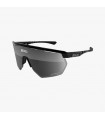 SCICON AEROWING BLACK GLOSS SUNGLASSES (MULTIMIRROR SILVER LENS)