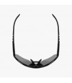 SCICON AEROWING BLACK GLOSS SUNGLASSES (MULTIMIRROR SILVER LENS)