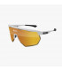 GAFAS SCICON AEROWING BLANCO BRILLANTE (LENTE MULTIESPEJO BRONCE)