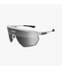 GAFAS SCICON AEROWING BLANCO BRILLANTE (LENTE MULTIESPEJO PLATA)