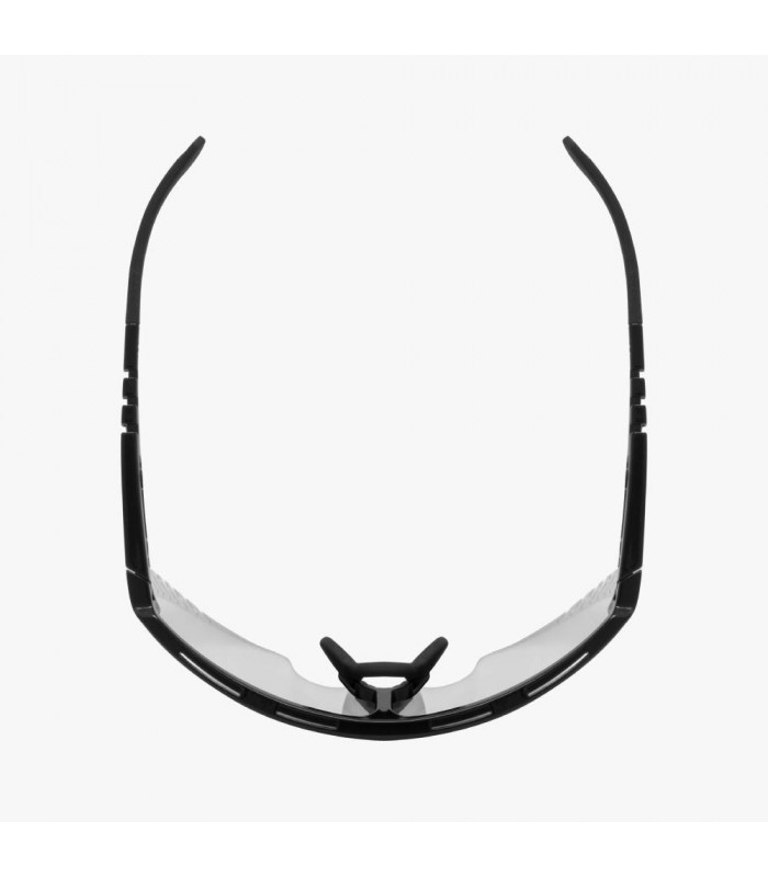 SCICON AEROWING LAMON BLACK GLOSS SUNGLASSES (PHOTOCHROMIC SILVER MIRROR LENS)