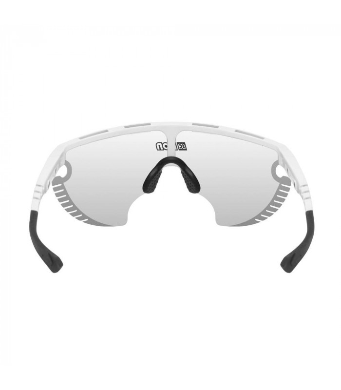 GAFAS SCICON AEROWING LAMON BLANCO BRILLANTE (LENTE FOTOCROMÁTICA PLATA ESPEJO)
