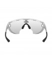SCICON AEROWING LAMON CRYSTAL GLOSS SUNGLASSES (PHOTOCHROMIC SILVER MIRROR LENS)