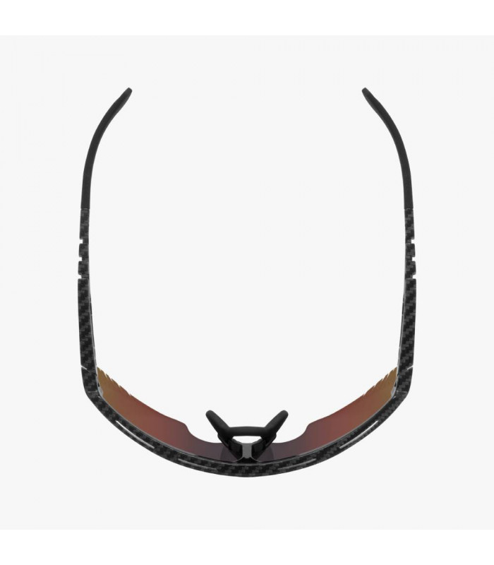 SCICON AEROWING CARBON LAMON MATT SUNGLASSES (MULTIMIRROR RED LENS)