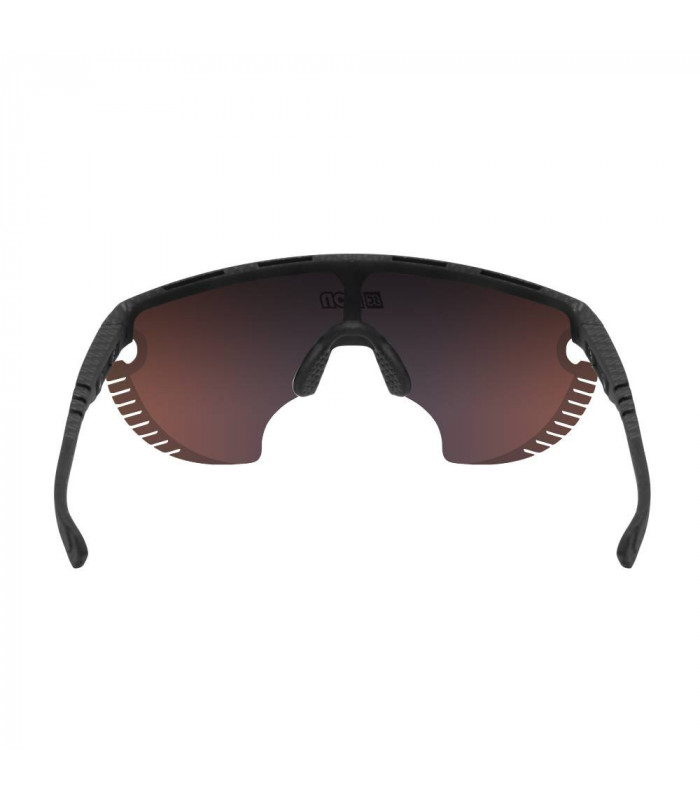 SCICON AEROWING CARBON LAMON MATT SUNGLASSES (MULTIMIRROR RED LENS)