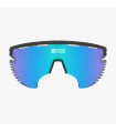 SCICON AEROWING LAMON CARBON MATT SUNGLASSES (MULTIMIRROR BLUE LENS)