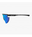 SCICON AEROWING LAMON CARBON MATT SUNGLASSES (MULTIMIRROR BLUE LENS)