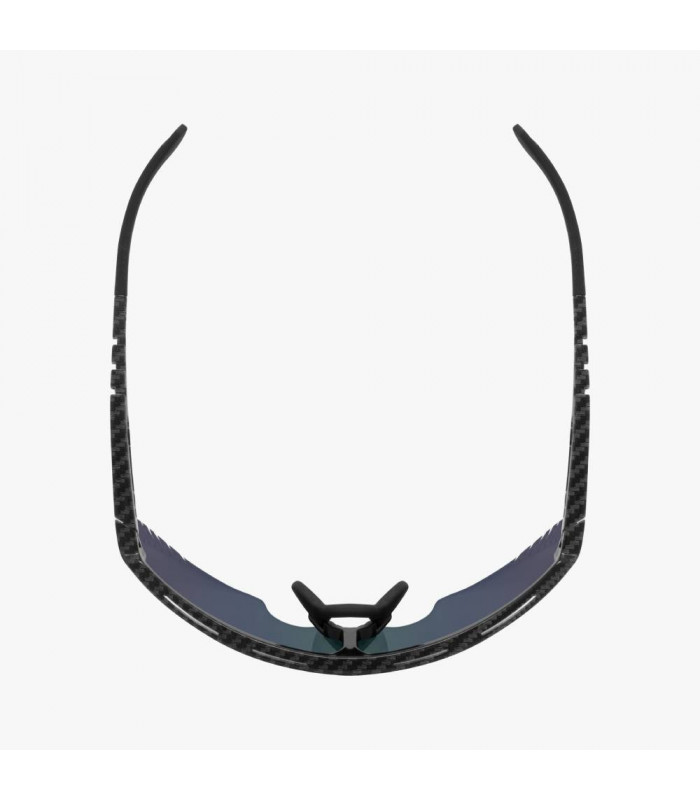 SCICON AEROWING LAMON CARBON MATT SUNGLASSES (MULTIMIRROR BLUE LENS)