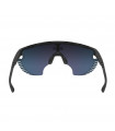 SCICON AEROWING LAMON CARBON MATT SUNGLASSES (MULTIMIRROR BLUE LENS)