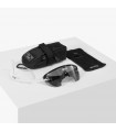 SCICON AEROWING LAMON CARBON MATT SUNGLASSES (MULTIMIRROR SILVER LENS)