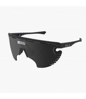 SCICON AEROWING LAMON CARBON MATT SUNGLASSES (MULTIMIRROR SILVER LENS)