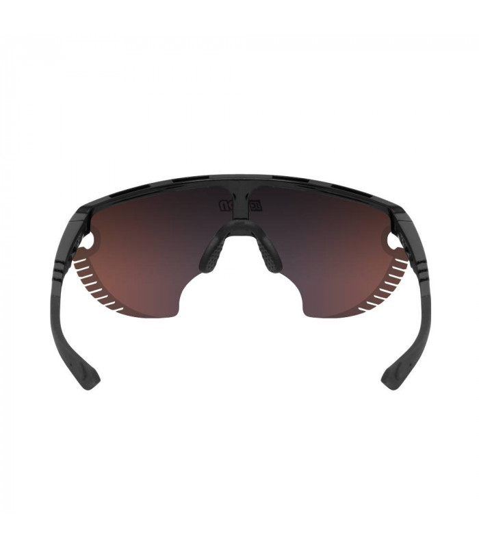 GAFAS SCICON AEROWING LAMON NEGRO BRILLANTE (LENTE MULTIESPEJO ROJA)