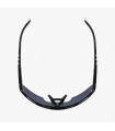 SCICON AEROWING LAMON BLACK GLOSS SUNGLASSES (MULTIMIRROR BLUE LENS)