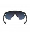 SCICON AEROWING LAMON BLACK GLOSS SUNGLASSES (MULTIMIRROR BLUE LENS)
