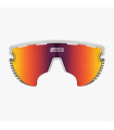 SCICON AEROWING LAMON WHITE GLOSS SUNGLASSES (MULTIMIRROR RED LENS)