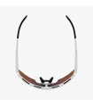 SCICON AEROWING LAMON WHITE GLOSS SUNGLASSES (MULTIMIRROR RED LENS)