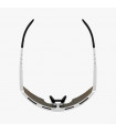 SCICON AEROWING LAMON WHITE GLOSS SUNGLASSES (MULTIMIRROR BRONZE LENS)