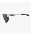 GAFAS SCICON AEROWING LAMON BLANCO BRILLANTE (LENTE MULTIESPEJO PLATA)
