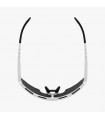 SCICON AEROWING LAMON WHITE GLOSS SUNGLASSES (MULTIMIRROR SILVER LENS)