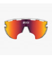 GAFAS SCICON AEROWING LAMON CRISTAL BRILLANTE (LENTE MULTIESPEJO ROJA)