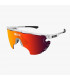 GAFAS SCICON AEROWING LAMON CRISTAL BRILLANTE (LENTE MULTIESPEJO ROJA)