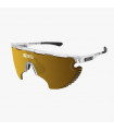 SCICON AEROWING LAMON CRYSTAL GLOSS SUNGLASSES (MULTIMIRROR BRONZE LENS)