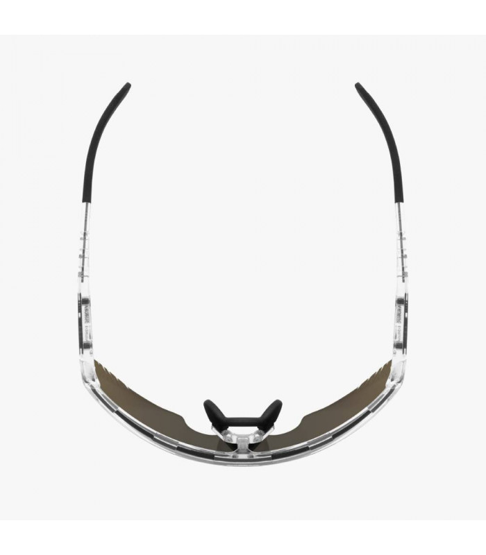SCICON AEROWING LAMON CRYSTAL GLOSS SUNGLASSES (MULTIMIRROR BRONZE LENS)