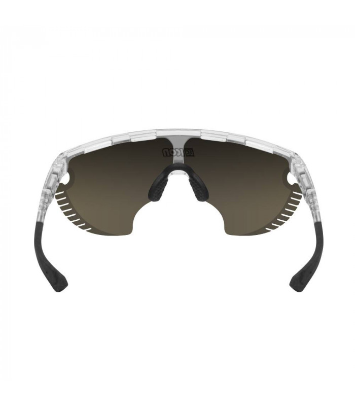 SCICON AEROWING LAMON CRYSTAL GLOSS SUNGLASSES (MULTIMIRROR BRONZE LENS)