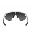 SCICON AEROWING LAMON CRYSTAL GLOSS SUNGLASSES (MULTIMIRROR SILVER LENS)