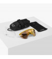 SCICON AEROWING LAMON YELLOW GLOSS SUNGLASSES (MULTIMIRROR BRONZE LENS)