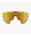 SCICON AEROWING LAMON YELLOW GLOSS SUNGLASSES (MULTIMIRROR BRONZE LENS)